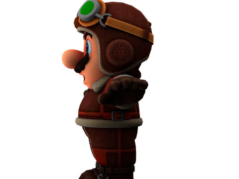 Super Mario 3D Model