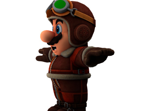 Super Mario 3D Model
