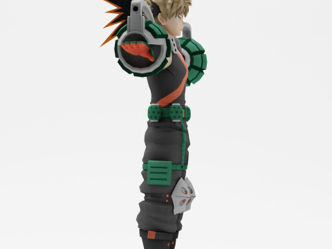 Katsuki Bakugo 3D Модель
