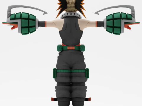 Katsuki Bakugo 3D Model