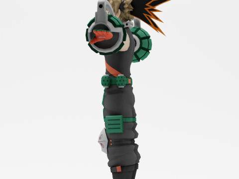 Katsuki Bakugo 3D Модель