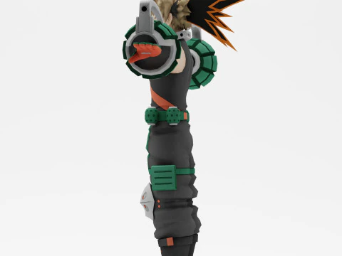 Katsuki Bakugo 3D Model