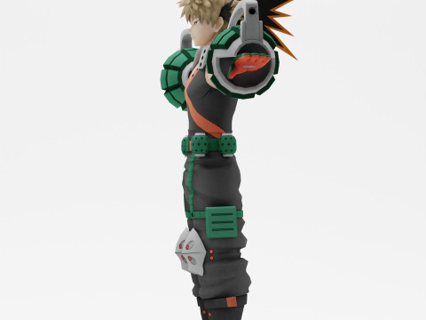 Katsuki Bakugo 3D Модель