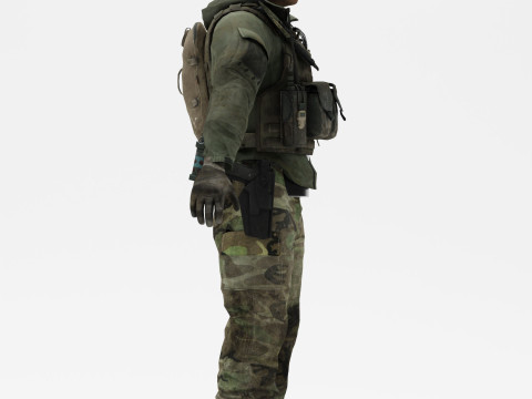Soldier 3 3D Модель