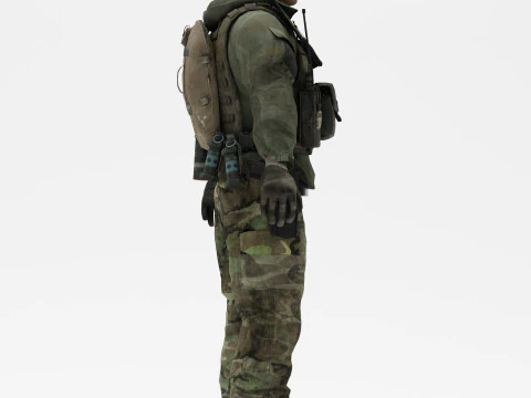 Soldier 3 3D Model