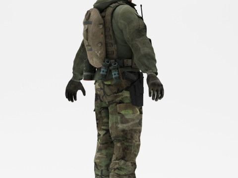 Soldier 3 3D Модель