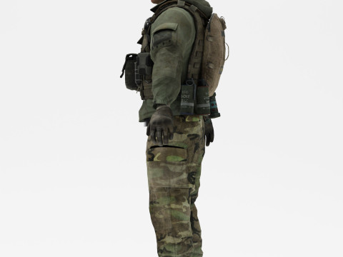 Soldier 3 3D Модель