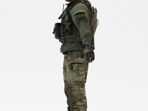Soldier 3 3D Модель