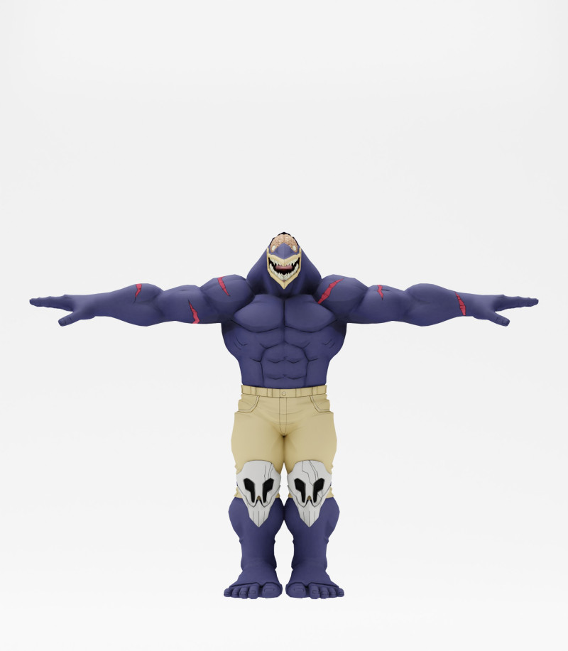 Nomu 3D Модель .c4d .max .obj .3ds .fbx .stl .blend 