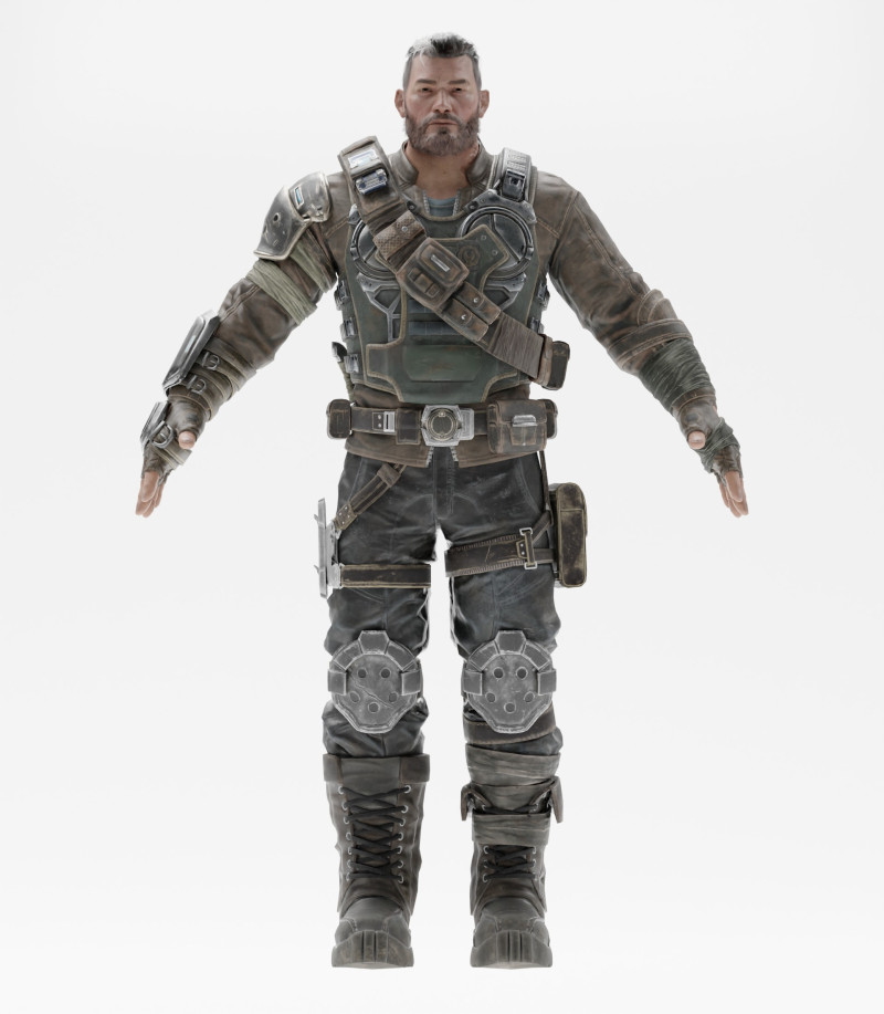 Gabriel Hivebuster Modelo 3D .c4d .max .obj .3ds .fbx .stl .blend 