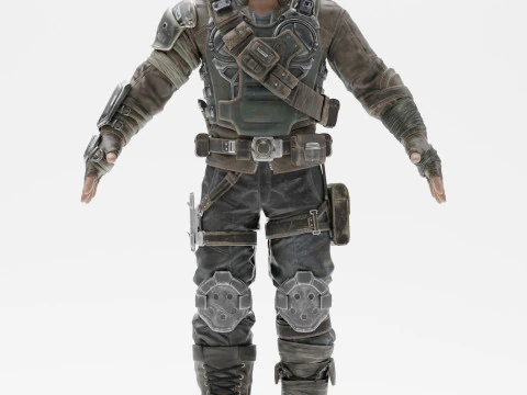 Габріель Хівбстер 3D Модель