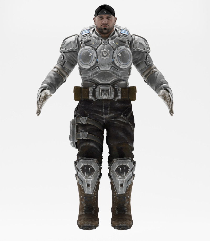 Batista Model 3D .c4d .max .obj .3ds .fbx .stl .blend 