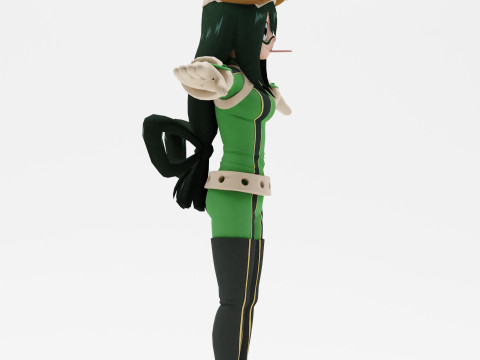 Tsuyu Asui 3D Model