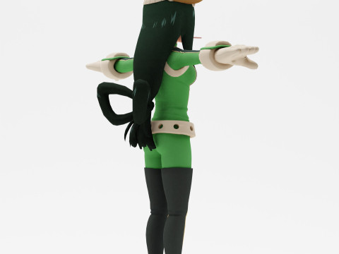 Tsuyu Asui 3D Model