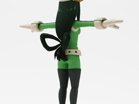 Tsuyu Asui 3D Model