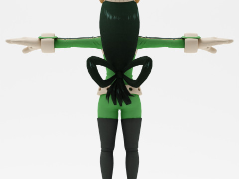 Tsuyu Asui 3D Model