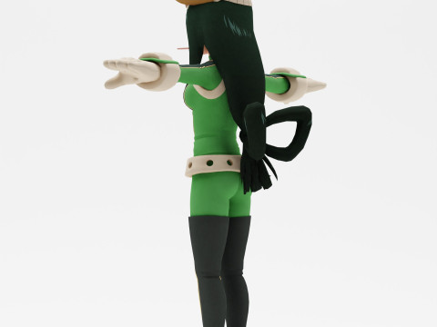 Tsuyu Asui 3D Model