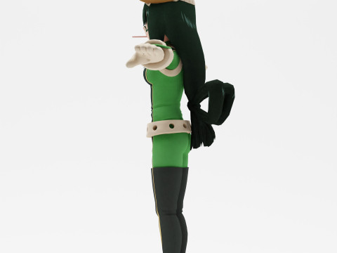 Tsuyu Asui 3D Model