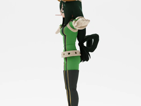 Tsuyu Asui 3D Model
