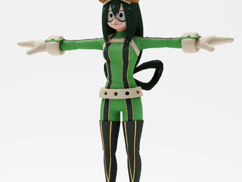 Tsuyu Asui 3D Model