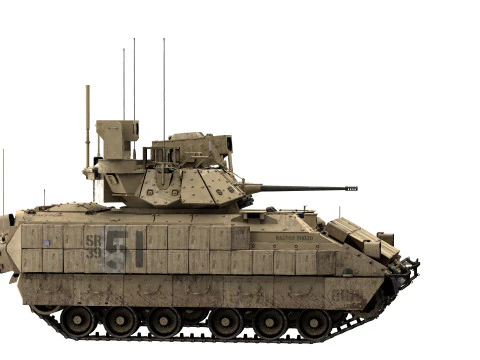 M2 Bradley 3D Model