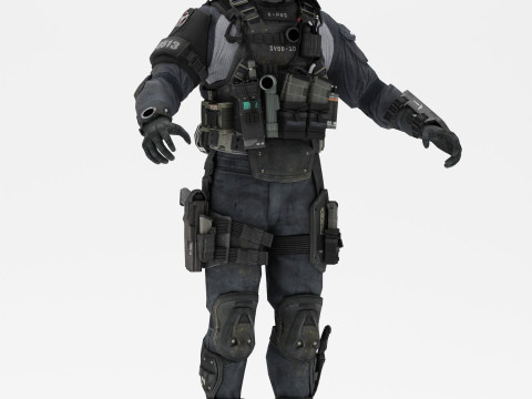 Soldier 1 3D 模型