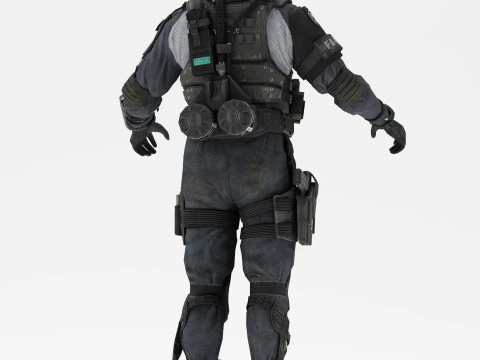 Soldier 1 3D Model