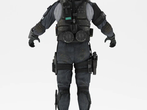 Soldier 1 3D Model