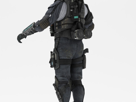 Soldier 1 3D 模型