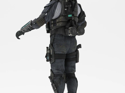 Soldier 1 3D Model
