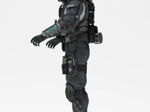 Soldier 1 3D Model