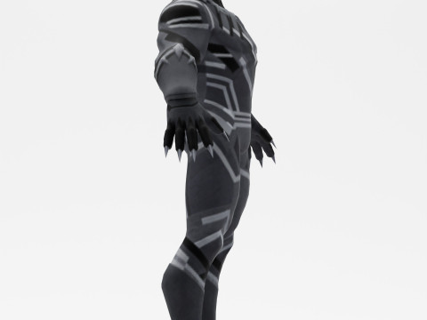 Black Panther 3Dモデル