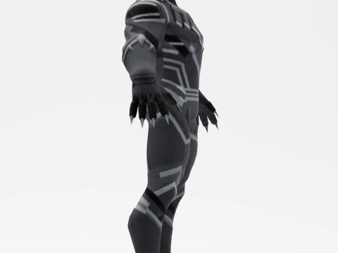 Black Panther 3D Model