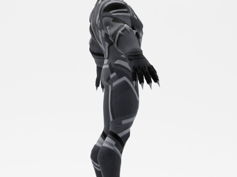 Black Panther 3Dモデル
