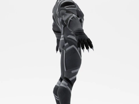 Black Panther 3D Model