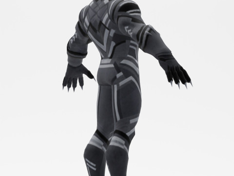 Black Panther 3Dモデル