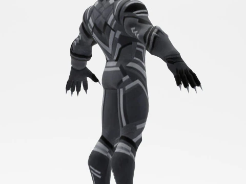 Black Panther 3D Model