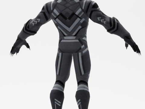 Black Panther 3Dモデル