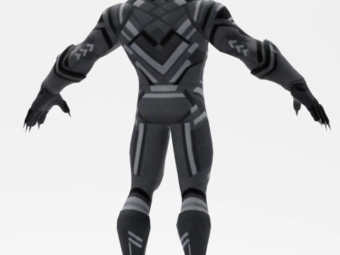 Black Panther 3D Model