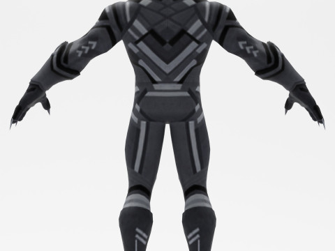 Black Panther 3Dモデル