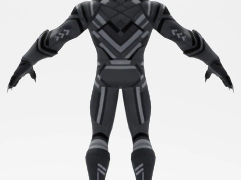 Black Panther 3D Model