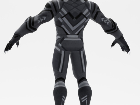 Black Panther 3Dモデル