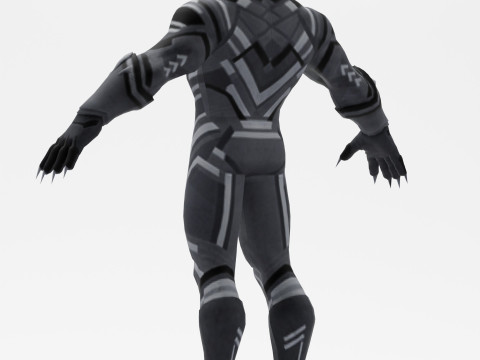 Black Panther 3Dモデル