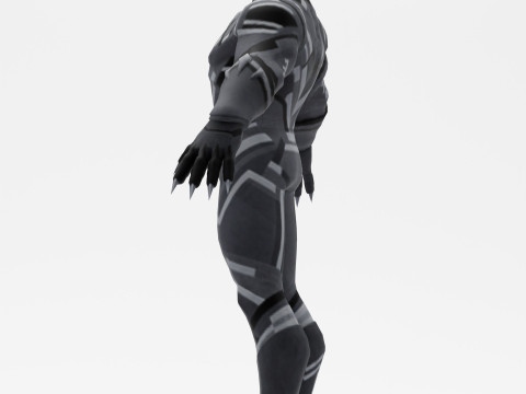 Black Panther 3Dモデル