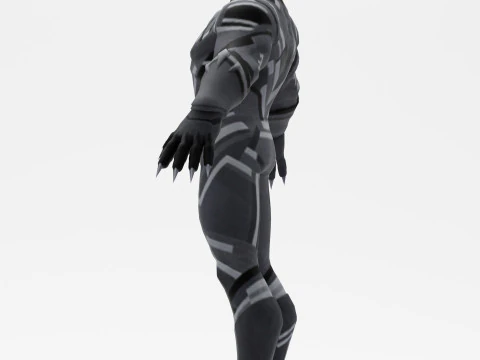 Black Panther 3D Model