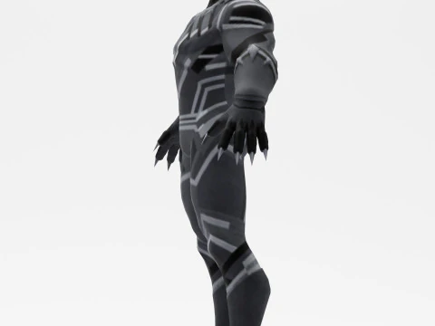 Black Panther 3D Model