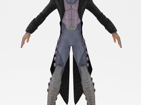 DJ Gambit 3D Model