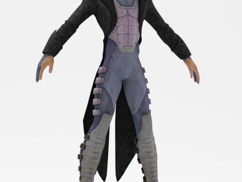 DJ ギャンビット 3Dモデル