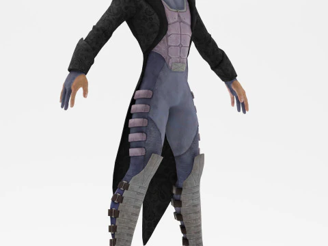 DJ ギャンビット 3Dモデル