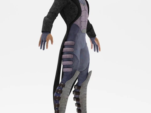 DJ ギャンビット 3Dモデル